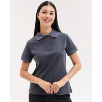 Зображення  Медичне поло жіноче темно-сіре NEW р. S, "БІЛИЙ ХАЛАТ" 577-408-677, Розмір: S, Цвет: темно-сірий