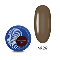 Изображение  Гель для наращивания Touch Builder Liquid Gel 29 коричневый, 15 мл , Объем (мл, г): 15, Цвет: 29