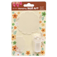 Зображення  Набір для стемпінгу пластиковий А (малюнок рандомний) Прозорий