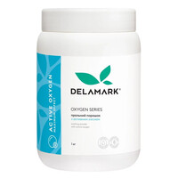 Зображення  Пральний порошок з активним киснем Delamark, 1 кг (4820152333582)