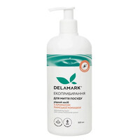 Зображення  Засіб для миття посуду Delamark з ефірною олією римської ромашки, 500 мл (4820152330116), Об'єм (мл, г): 500