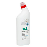 Зображення  Засіб для миття туалету Delamark з квітковим ароматом, 1 л (4820152331861)
