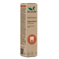 Изображение  Зубная паста гигиеническая Delamark с ароматом сладкого апельсина, 80 мл (4820152331991)