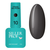 Изображение  Гель-лак для ногтей Siller Vitrage 10, 8 мл, Объем (мл, г): 8, Цвет: 10