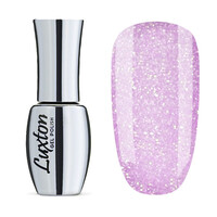 Изображение  Жидкий полигель Luxton Liquid Poly Gel 18 лиловый с блестками и талью, 10 мл, Объем (мл, г): 10, Цвет: 18