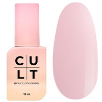 Изображение  База для гель-лака Cult Base Color 004 Tender Bloom, 13 мл, Объем (мл, г): 13, Цвет: 004