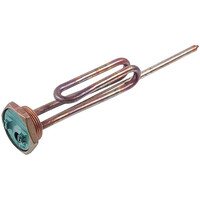Зображення  Тен для бойлера 182315 Thermowatt 1500W (мідний), L=265mm гайка 54mm (під анод M5)