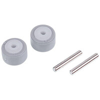 Зображення  Ролик (2шт) + вісь (2шт) для турбощітки для акумуляторного пилососа Electrolux 4055183604