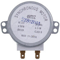 Зображення  Двигун піддона для мікрохвильової печі Gorenje 295351 49TYZ 4/5r/min 21V 3.5/4W H(шток)=14mm