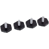 Зображення  Комплект ніжок (4шт.) для пральної машини Indesit C00296866 (різьблення M8 H=23mm)