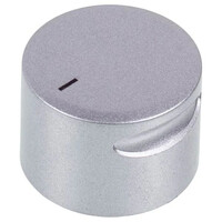 Зображення  Ручка регулювання режимів духовки для плити Beko 250440445 сріблястий