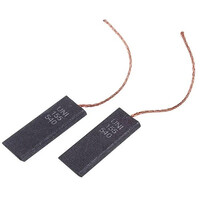 Зображення  Щітки двигуна для пральної машини uni155-540 (2 шт.) стрижень (без корпусу, склеєні) 13,5x5x40