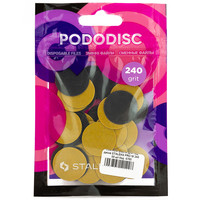 Зображення  Змінні файли для педикюрного диска STALEKS PRO M, 240 грит 50 шт