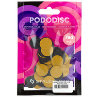 Зображення  Змінні файли для педикюрного диска STALEKS PRO S, 180 грит 50 шт