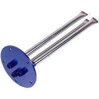 Зображення  Фланець під сухі тени для бойлера Galmet D зовнішній=125mm L трубок=335mm (під анод M6)