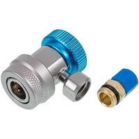 Зображення  Заправна муфта низького тиску для автокондиціонерів LEETO LQC-A-L швидкознімна