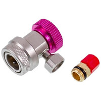 Зображення  Заправна муфта високого тиску для автокондиціонерів LEETO LQC-A-H швидкознімна