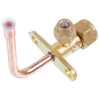 Зображення  Кран сервісний (порт) 1/4" кутовий 90° для кондиціонера