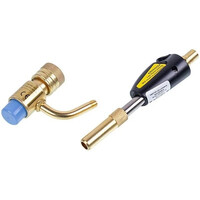 Изображение  Горелка газовая ручная RTM 1S6 (под МАПП газ, с пьезоподжигом)