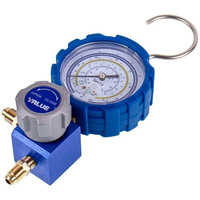 Изображение  Манометрический коллектор 1- вентильный VALUE VMG -1-U-L Type 3 (R404 R407 R22 R134)