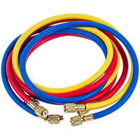 Изображение  Набор заправочных шлангов C372-S (3 шт.x1800mm 1/4''-5/16'' SAE) для фреона R-410