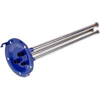 Изображение  Фланец под сухие тэны для бойлера Ariston 65118364 D нар.=125mm L трубок= 385/385/385mm (под анод M6)