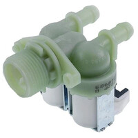 Изображение  Клапан подачи воды для стиральной машины Candy 41018989 2WAY/180/12 мм