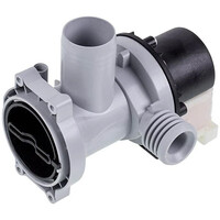 Зображення  Помпа (насос) для пральної машини Indesit C00085617 Plaset (в сборе) 34 Вт (контакти спарені сзади, на 3 саморізи)