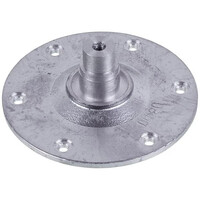 Зображення  Фланець барабана (опора) для пральної машини Electrolux, Zanussi, D вала=17mm 6 отв.xM4.7 (під підшипник 6203)