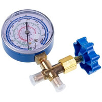 Зображення  Манометричний колектор 1-вентильний WJ-466G (R-32 R-410 R-134 R-407)