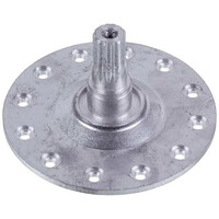 Зображення  Фланець барабана (опора) для пральної машини Electrolux, Zanussi, D вала = 17mm 12отв.x5.5 (під підшипник 6203)