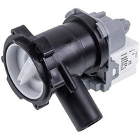 Изображение  Помпа (насос) для стиральной машины Bosch 00145905 Askoll (в сборе) 40 Вт M325 (контакты спаренные спереди,на 3 защелки)