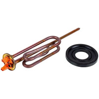 Изображение  Тэн фланцевый + прокладка 1800W (медный) для бойлера Ariston 65122273 (под анод M5)