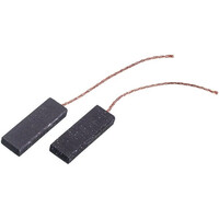 Изображение  Щетки двигателя для стиральной машины (2 шт.) стержень (без корпуса, монолит) 13,5x5x35