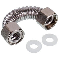 Зображення  З'єднувальна трубка з прокладками 65154293 для баків бойлера Ariston