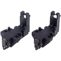 Зображення  Щітки двигуна для пральної машини Whirlpool 481236248004 CESET (2 шт.) стрижень 13.5x5x40