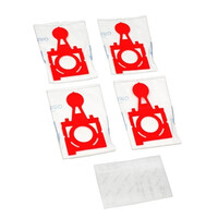 Зображення  Мішки для пилососів Zelmer\Bosch ZMB03K WORWO (комплект з мішків 4 шт + мікрофільтр)