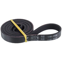 Изображение  Ремень для стиральной машины 792800 MAEL Hutchinson 1151H7 черный