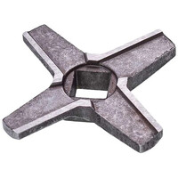 Зображення  Ніж для м'ясорубки Zelmer 00755469 NR8 86.3107 D=54mm s=9mm Отвір=10x10mm