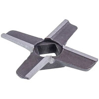 Зображення  Ніж для м'ясорубки Zelmer 00755469 D=54mm s=9mm Отвір=10x10mm NR8 ZMMA018X (A863107.00)