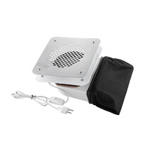 Изображение  Вытяжка для маникюра встроенная Air max V6 (MV150) сталь, 60 Вт, Цвет: White