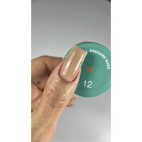 Зображення  Гель для нігтів Siller Gel ProCare NUDE 12, 15 мл, Об'єм (мл, г): 15, Колір: 12