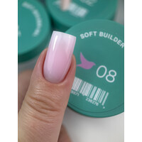 Зображення  Гель для нігтів Siller Soft Builder Gel 08, 15мл, Об'єм (мл, г): 15, Колір: 08