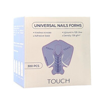 Зображення  Форми для нарощення Touch Universal Nails Forms 300 шт