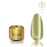 Зображення  Гель для металевого френчу Milano Metallic Painting Gel 5, 6 мл, Об'єм (мл, г): 6, Колір: 05