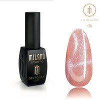 Зображення  Гель-лак Milano Cat Eyes Almaz 06, 8 мл, Об'єм (мл, г): 8, Колір: 06