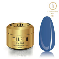 Зображення  Моделюючий гель Milano Color Builder Gel 08, 30 мл, Об'єм (мл, г): 30, Колір: 08