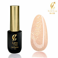 Зображення  Гель-лак Milano Love Crazy 009, 10 мл, Об'єм (мл, г): 10, Колір: 009