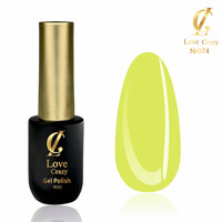 Зображення  Гель-лак Milano Love Crazy 074, 10 мл, Об'єм (мл, г): 10, Колір: 074