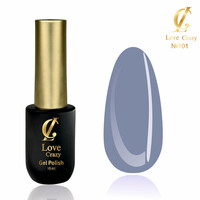 Зображення  Гель-лак Milano Love Crazy 101, 10 мл, Об'єм (мл, г): 10, Колір: 101